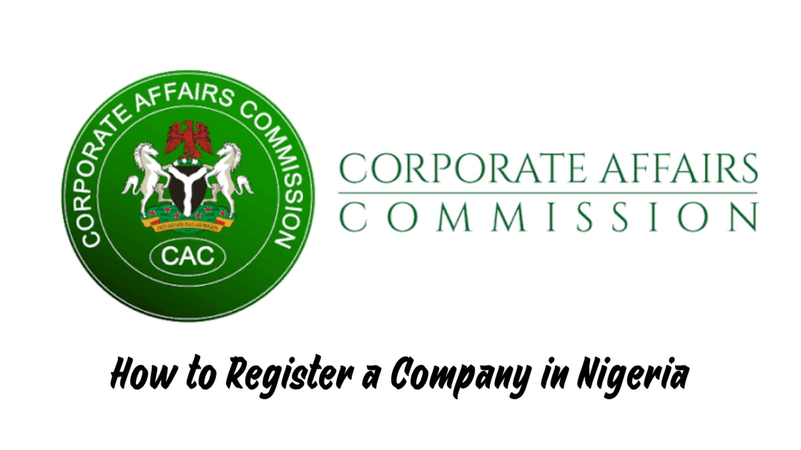 Corporate Affairs Commission logo, How to Register a Company in Nigeria