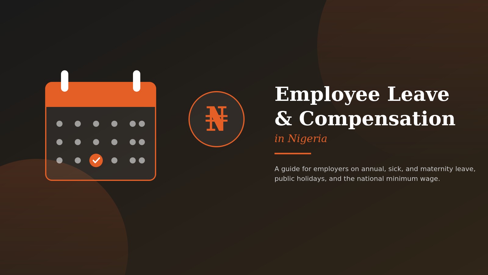Employee Leave and Compensation in Nigeria